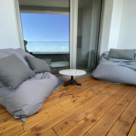Alpen-panorama - Einzigartige Privatsuite Hoch Ueber Muenchen, 12tes Og, Alpenblick, Loggia, Whirlpool, 15 Minuten Zum Zentrum, Ruhe Und Erholung In Der Stadt Fuer Privat Und Geschaeftlich Reisende